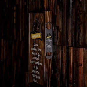 Beer Cap Holder Shadow Box with FREE Bottle Opener or Wine Cork Holder_quote28 - Beer Cap Holders - Small