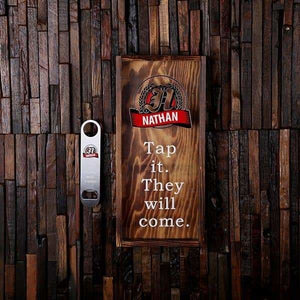 Beer Cap Holder Shadow Box with FREE Bottle Opener or Wine Cork Holder_quote40 - Beer Cap Holders - Small