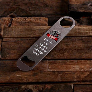 Beer Cap Holder Shadow Box with FREE Bottle Opener Quote 7 - Beer Cap Holders - Large
