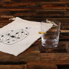 Custom Bulletproof .50 Cal Whiskey Glass & Drawstring Bag Set - All Products