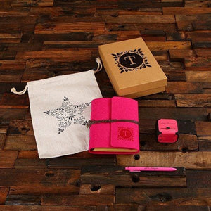 Custom Journal Pen & Travel Adapter Womens Gift Set - All Products
