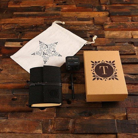 Image of Custom Journal Pen & Travel Adapter Womens Gift Set - All Products