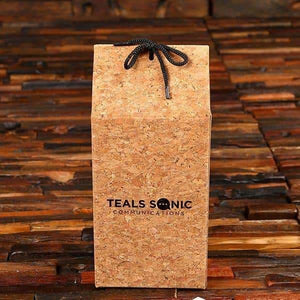 Customized Cork Packaging with Black Ribbon Company Gifts - Assorted - Office