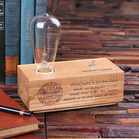 Image of Edison Lamp Award Personalized Design Idea 2 - Lamp - Edison Large