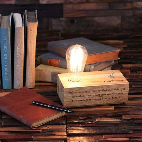 Image of Edison Lamp Award Personalized Design Idea 3 - Lamp - Edison Large