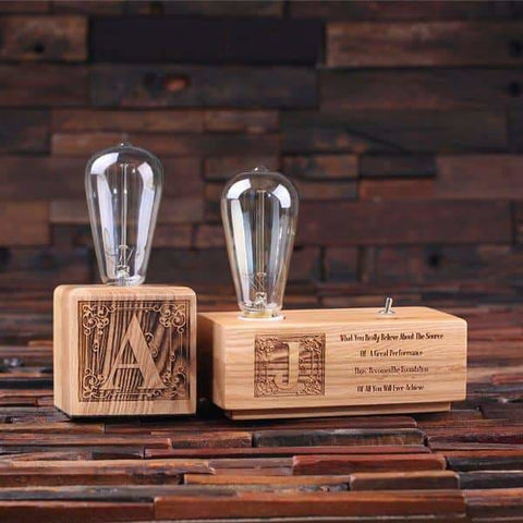 Image of Edison Lamp Award Personalized Design Idea 3 - Lamp - Edison Large