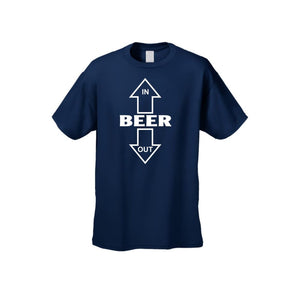 Mens/Unisex Beer Goes In Beer Comes Out Short - Mens Clothing