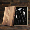 Multi-Tools Hardware Carpenter Set with Personalized Wood Gift Box Brown Box - Hardware Tools