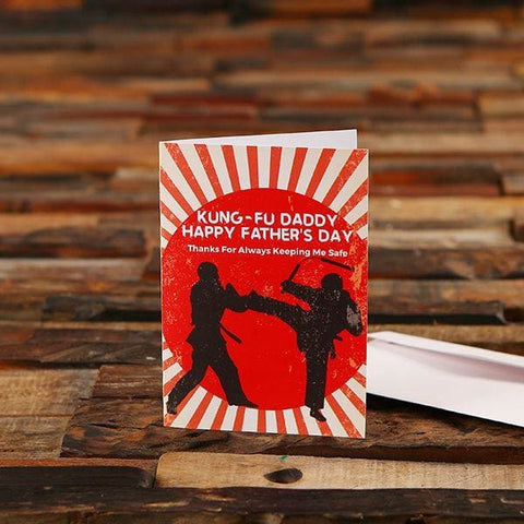 Image of Nunchuck Flasks with Gift Card - Assorted Fathers Day