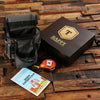 Personalized 16 Ft Tape Measure and Wood Box with Tool Belt and Gift Card - Assorted Fathers Day