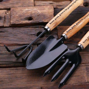 Personalized 3 pc Garden Tools Set - Assorted - Outdoor