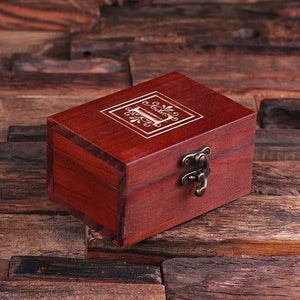 Personalized 4 pc Gift Set w/Keepsake Box Frame Mug w/Lid & Spoon Treasure Box - Photo Frame Gift Sets