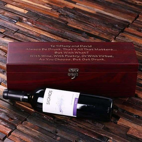 Image of Personalized 5 pc Wine Case & Toolkit - Bottle Openers - Wine