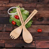 Personalized Bamboo Salad Utensils - Assorted - Kitchen