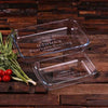 Personalized Casserole Baking Dish 1 Liter or 2 Liter - Serving - Trays Bowls Etc.