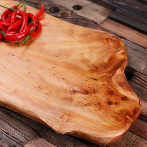 Personalized Cedar Wood Cutting Chopping Board Engraved and Monogrammed Family Name - Serving - Chopping Boards