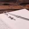 Personalized Christian Bookmark & Letter Opener Stainless Steel - Religious Gifts