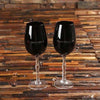 Personalized Clear Stemmed Black Wine Glass Business Gift - Drinkware - Wine & Dining