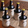 Personalized Cooler - Beer - Set of 5 - Medallion - Groomsmen - Barware