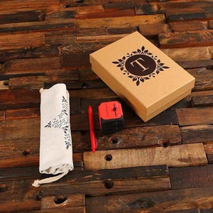 Personalized Cork Notebook Pen Adapter & Gift Box Set - All Products