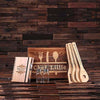 Personalized Culinary Gift Set w/Keepsake Box Utensils Recipe Journal Shakers - Journal Gift Sets