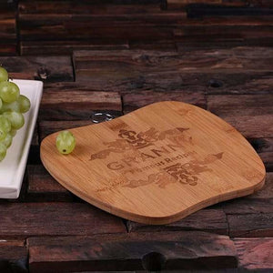Personalized Cutting Board Apple Shaped - Serving - Chopping Boards
