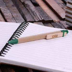 Personalized Eco-Friendly Notebook & Pen - Journals & Notebooks