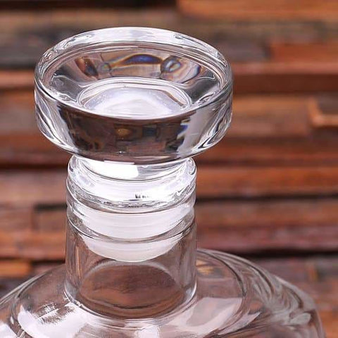 Image of Personalized Engraved Decanter Sleek - Decanter - Whiskey