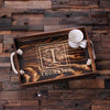 Personalized Engraved Wood Serving Tray - Serving - Trays Bowls Etc.