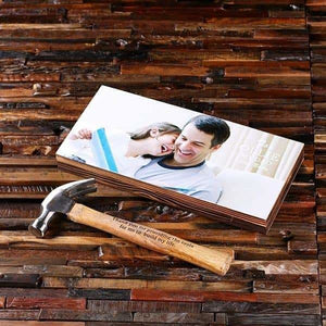 Personalized Hammer with Wood Box Printed - Hardware Tools