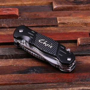 Personalized Jeep Utility Knife w/Case - Knives