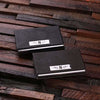 Personalized Leather Business Card Holder - Cardholders