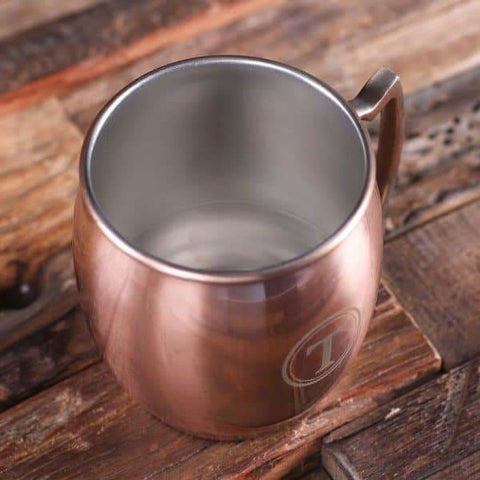 Image of Personalized Moscow Mule Mug with Beautifully Shaped Handle - Assorted - Kitchen