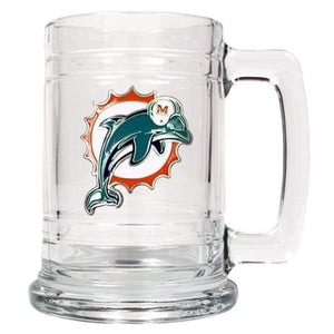 Personalized Mugs - NFL Mugs - Groomsmen Gift - 14 oz. - Dolphins - Sports Gifts