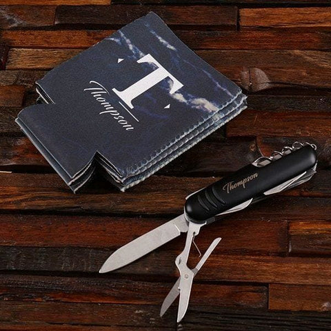 Image of Personalized Multi-Tool & Can Holder Groomsmen Gift Idea - Assorted - Groomsmen