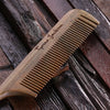 Personalized Natural Wood Comb (Rat tail) - Assorted - Womens Gifts
