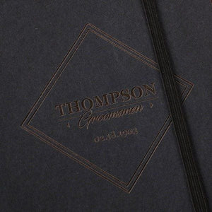 Personalized Notebook & Pen Groomsmen Gift Set Idea - Assorted - Groomsmen