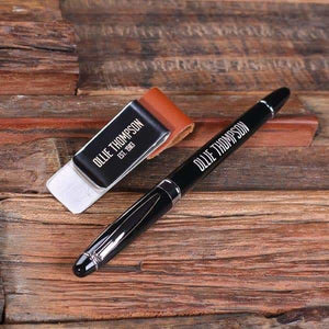Personalized Pen and Pen Holder for Jounrals Notebook Diary - Writing - Pens