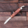Personalized Pocket Knife with Cork Screw & Bottle Opener - Knives