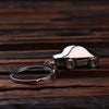 Personalized Polished Stainless Steel Key Chain Car - Key Chains
