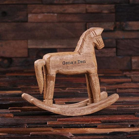 Image of Personalized Rocking Horse - Assorted - Children