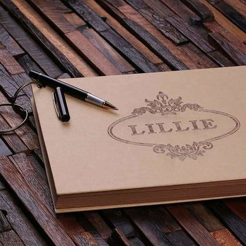 Image of Personalized Scrapbook/Guestbook - Journals & Notebooks