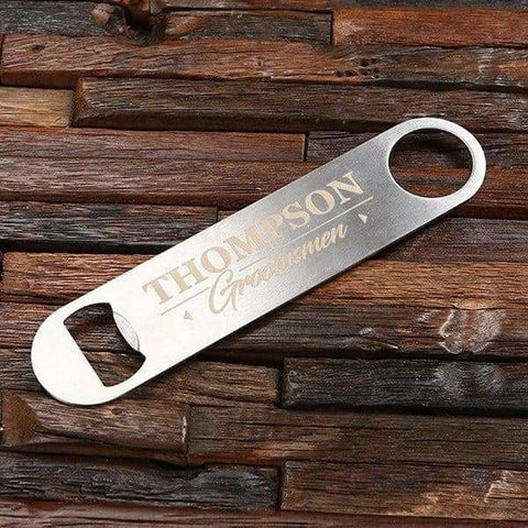 Image of Personalized Speed Bottle Opener & Carry Pouch Groomsmen Gift - Assorted - Groomsmen