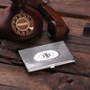 Personalized Stainless Steel Business Card Holder - Cardholders