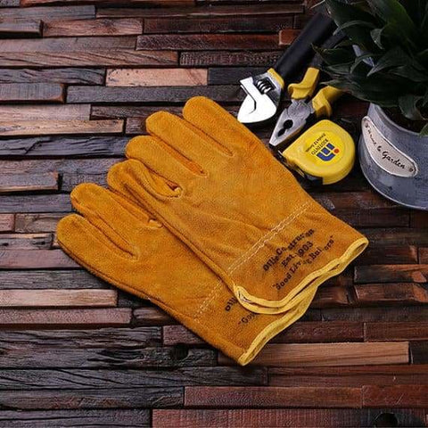 Image of Personalized Suede Multipurpose Gloves Gardening/Carpentry - Assorted - Outdoor