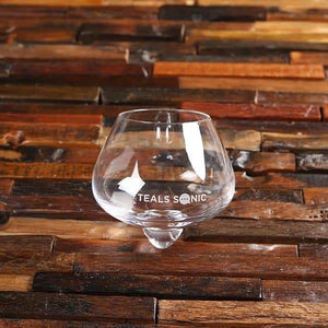 Personalized Swiveling Whisky Glasses - Drinkware - Whiskey Glass