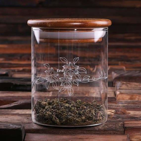 Image of Personalized Tea Container - Assorted - Lifestyle