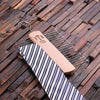 Personalized Tie Hook Hanger Natural Wood Finish - Hangers & Racks