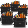 Personalized Trail Coolers - Set of 5 - Insulated - Groomsmen - Holds 12 Pack - Black - Sports Gifts