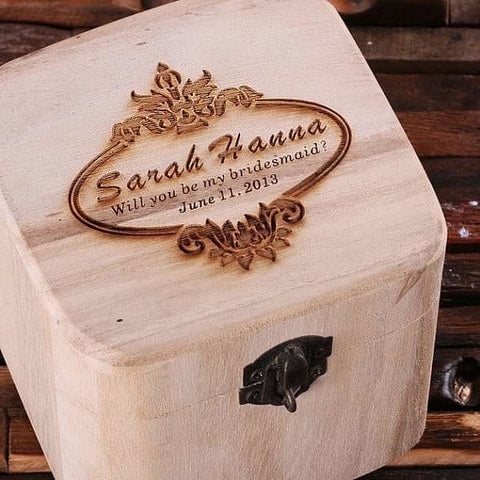Image of Personalized Treasure Trunk Box - Boxes - Keepsakes